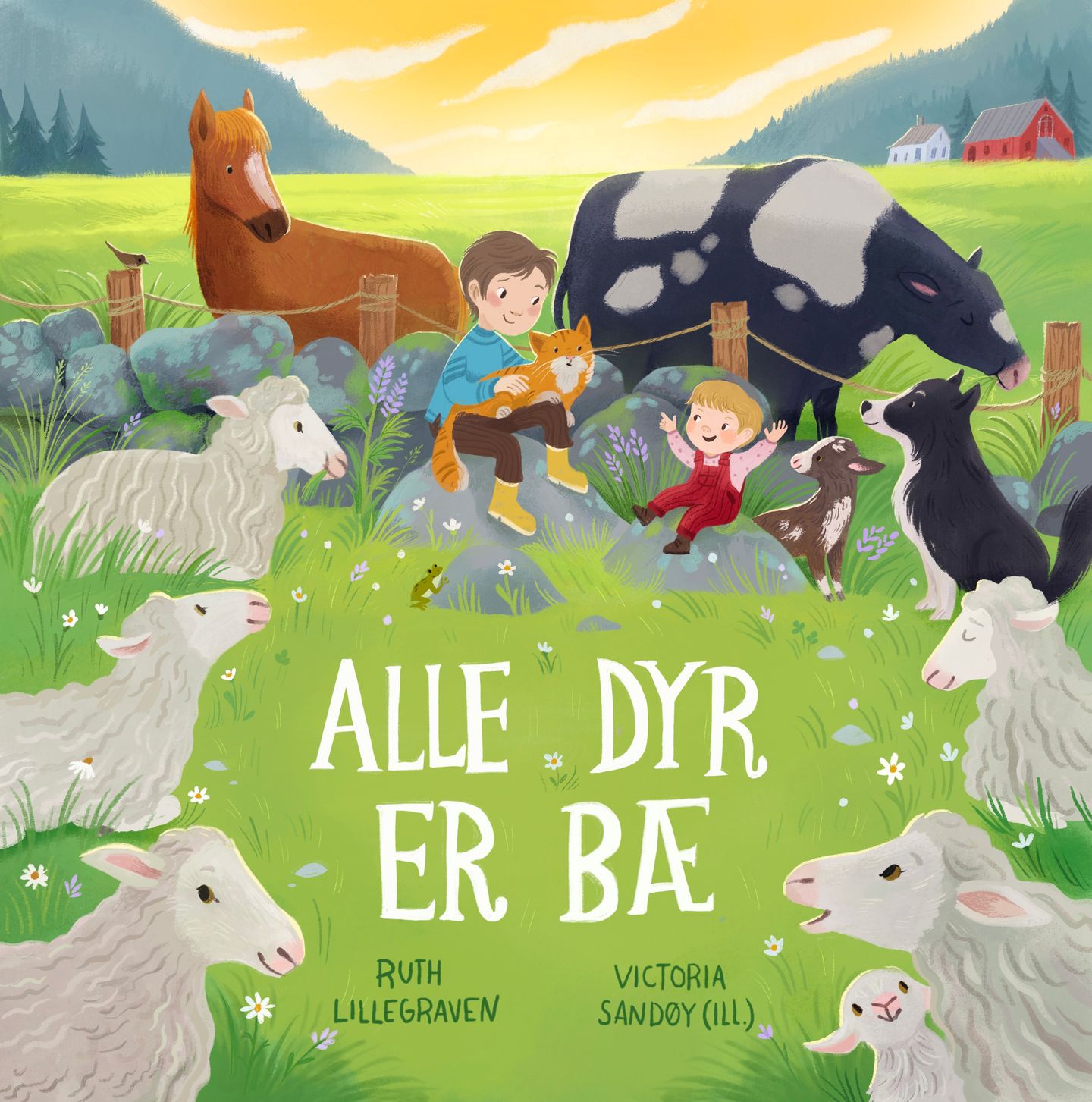 Familielørdag: Kva seier sauen og dei andre dyra på garden? Med Ruth Lillegraven